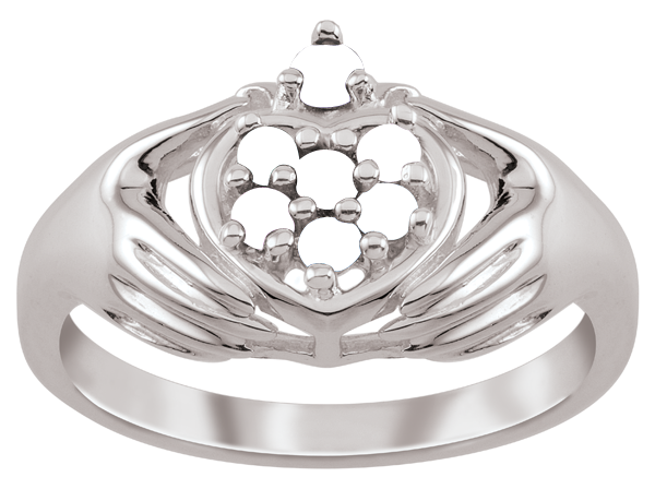 Zales hot sale claddagh ring