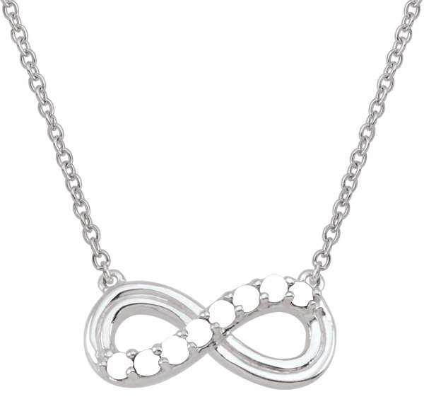 Infinity mother's hot sale day necklace