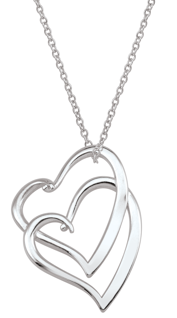 Authentic Silver Infinity Padlock Necklace Famous French 
