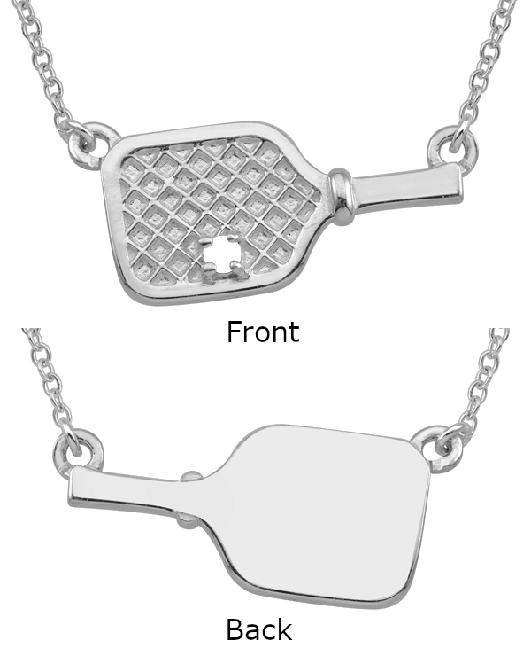 Pickleball Charm Bracelet Customized Pickleball Paddle 